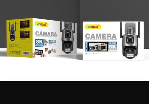 Telecamera ptz 6mpx led - telecamera,