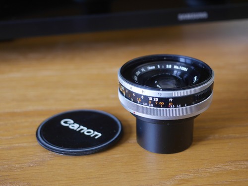 Canon 19mm 5 - 19mm, obiettivo